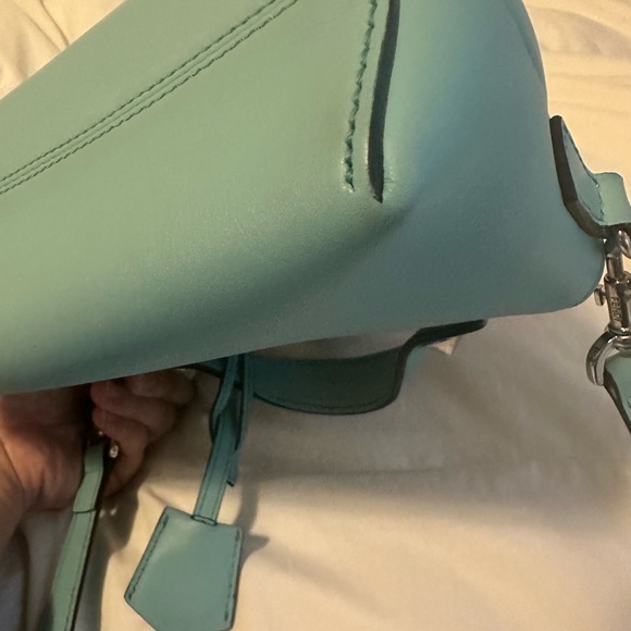 Fendi Blue Way mini Crossbody Bag with Detachable Strap-Tiffany blue color-Rare - Picture 7 of 13